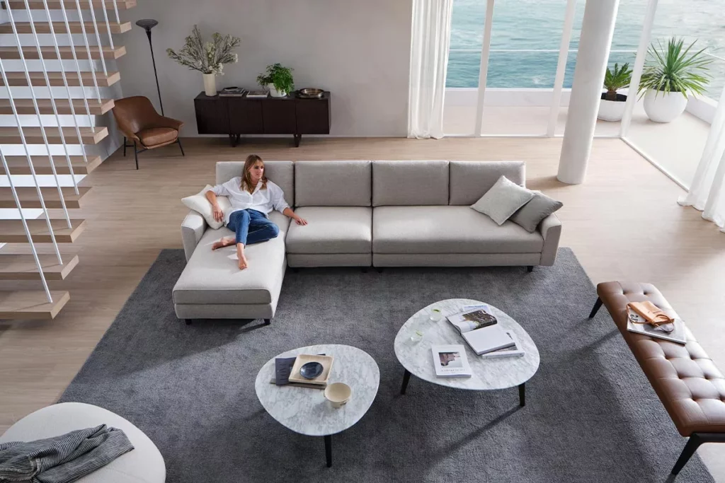 Leather Modular Sofas